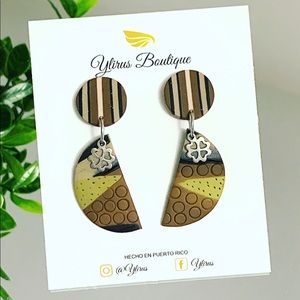 ✨Modern artisan earrings ✨